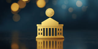 Institutional interest in crypto ETFs, news-style visual